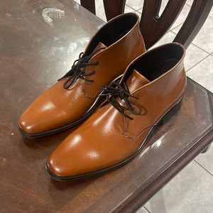 Calvin Klein - Men - Rolando Chukka brown ankle boots - size 10